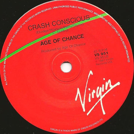 Age Of Chance : Kiss (7", Single)