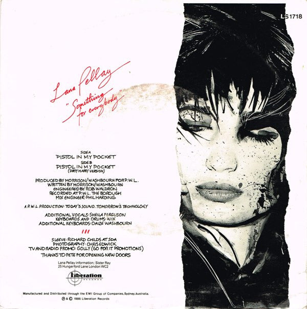 Alan Pillay : Pistol In My Pocket (7", Single)