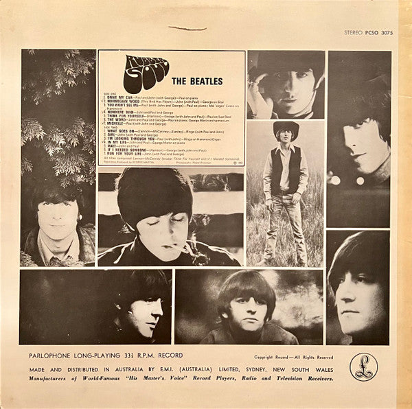 The Beatles : Rubber Soul (LP, Album, RE)