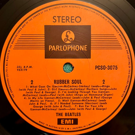 The Beatles : Rubber Soul (LP, Album, RE)