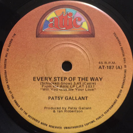Patsy Gallant : Every Step Of The Way (7", Single)