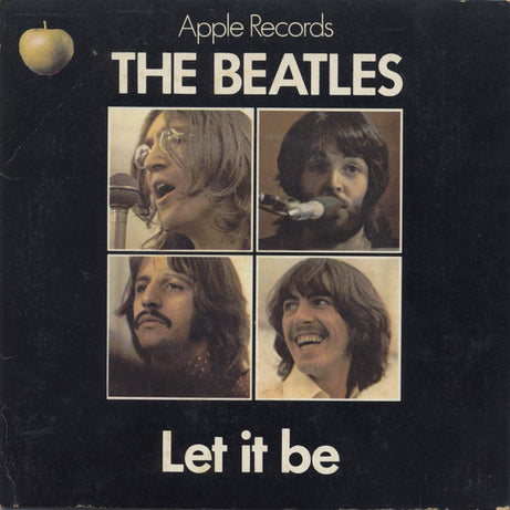 The Beatles : Let It Be (7", Mono, RP)