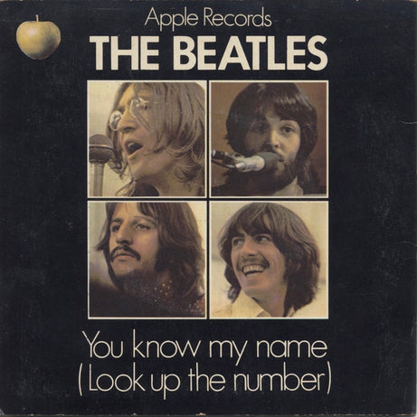 The Beatles : Let It Be (7", Mono, RP)