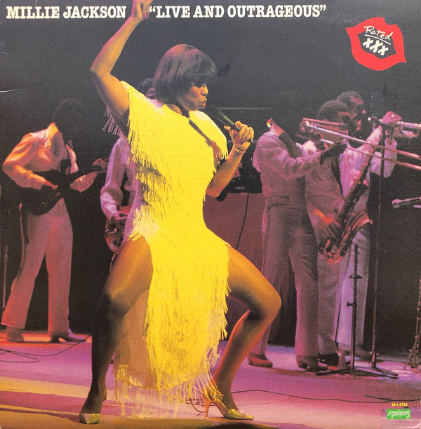 Millie Jackson : "Live And Outrageous" (Rated XXX) (LP, Album, 26)