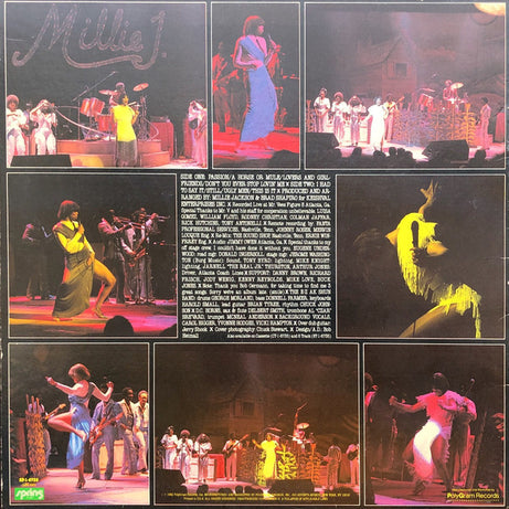 Millie Jackson : "Live And Outrageous" (Rated XXX) (LP, Album, 26)