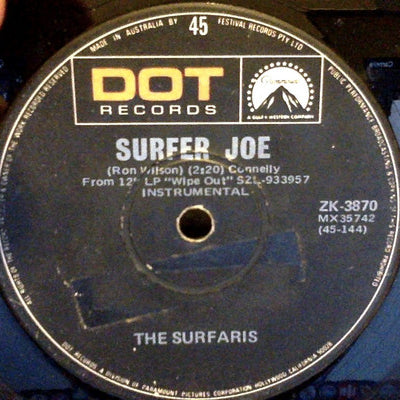 The Surfaris : Wipe Out / Surfer Joe (7")