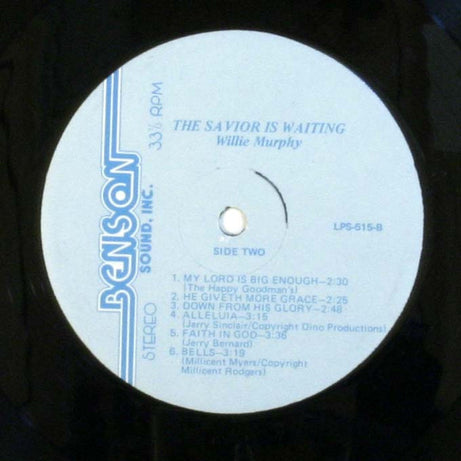 Willie Murphy (3) : The Saviour Is Waiting (LP, Album)