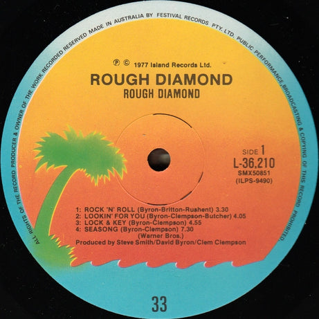 Rough Diamond (2) : Rough Diamond (LP, Album)