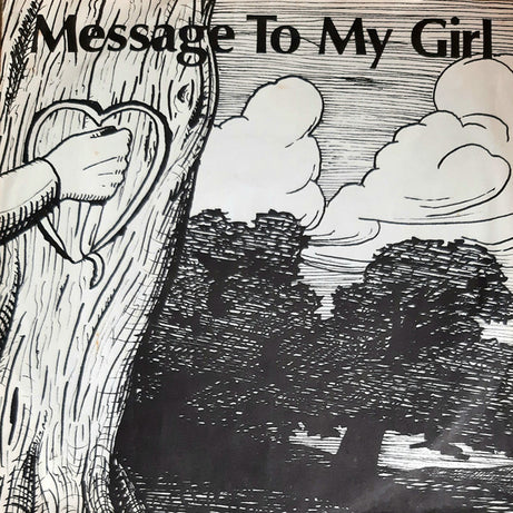 Split Enz : Message To My Girl (7", Single)