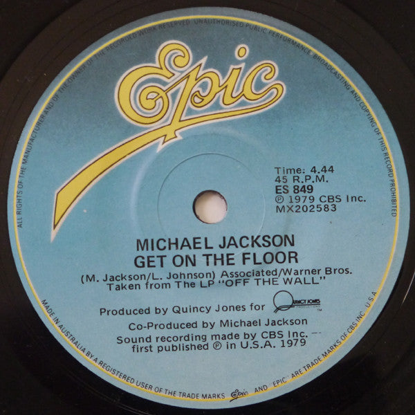 Michael Jackson : Beat It (7", Single)