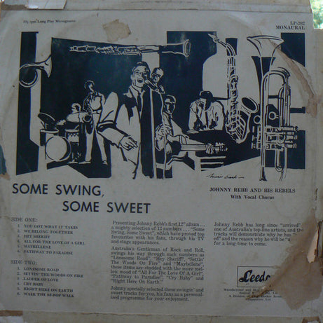 Johnny Rebb & His Rebels : Some Swing, Some Sweet (LP, Comp)