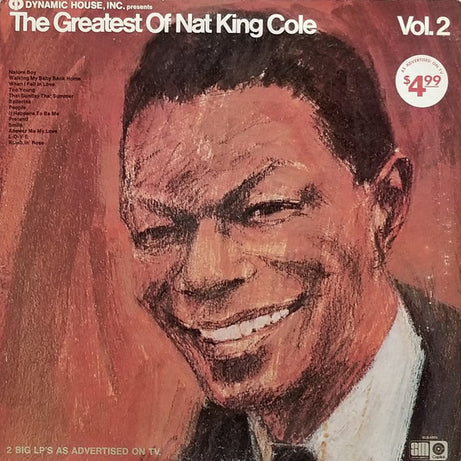 Nat King Cole : The Greatest Of Nat King Cole (2xLP, Album, Comp)