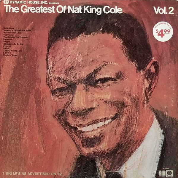 Nat King Cole : The Greatest Of Nat King Cole (2xLP, Album, Comp)