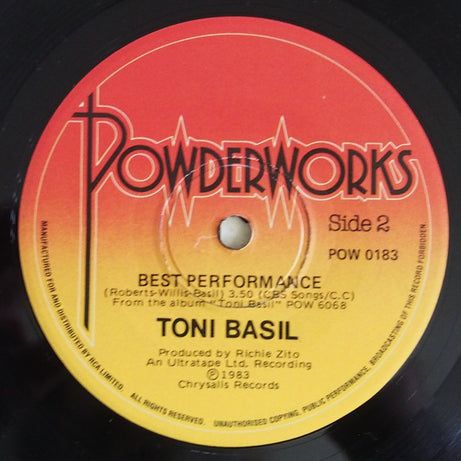 Toni Basil : Over My Head (7", Single)