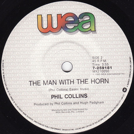 Phil Collins : Sussudio (7", Single)