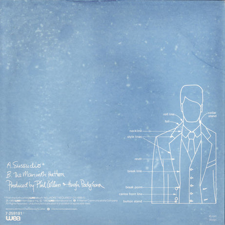 Phil Collins : Sussudio (7", Single)