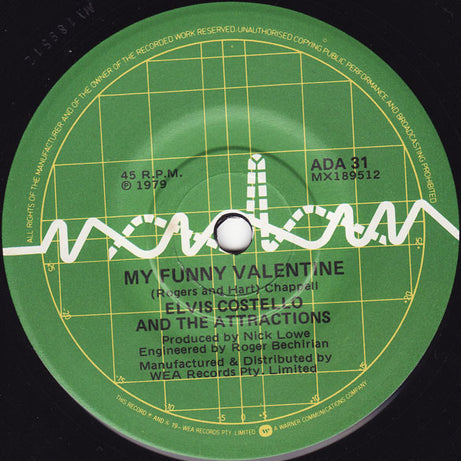 Elvis Costello & The Attractions : Oliver's Army (7", Single)