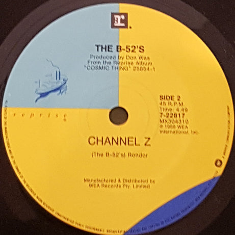 The B-52's : Love Shack (7", Single)