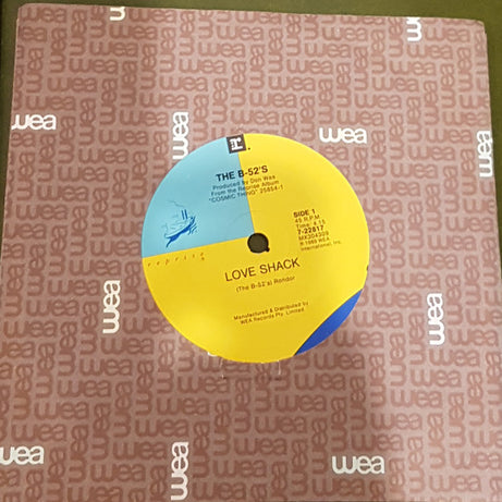 The B-52's : Love Shack (7", Single)