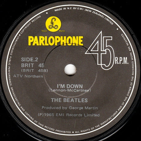 The Beatles : Help (7", RE)