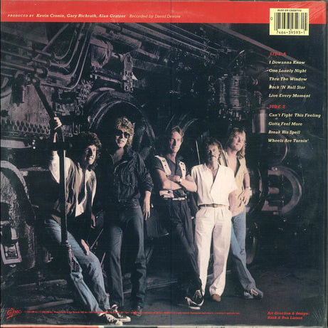 REO Speedwagon : Wheels Are Turnin' (LP, Album, Car)