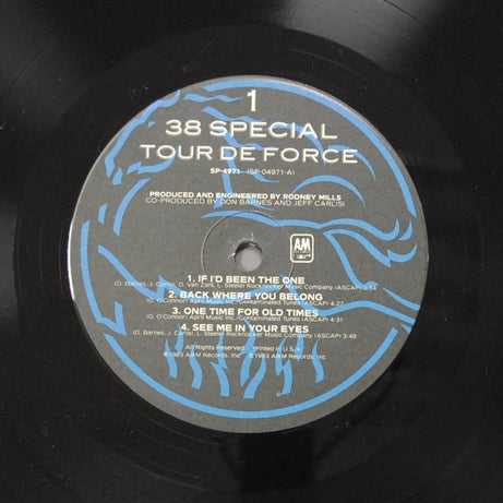 38 Special (2) : Tour De Force (LP, Album, Blu)