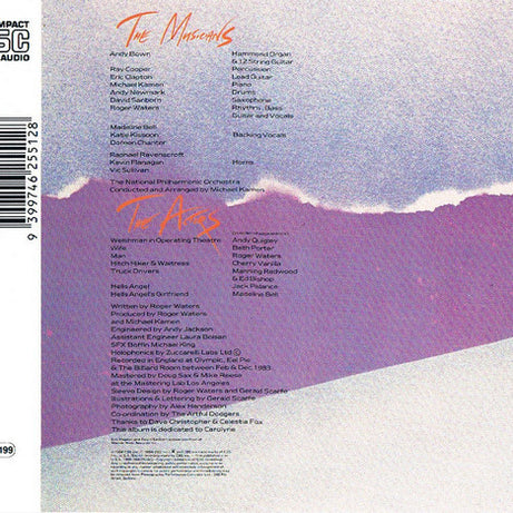 Roger Waters : The Pros And Cons Of Hitch Hiking (CD, Album, RE)