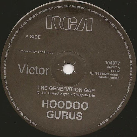 Hoodoo Gurus : The Generation Gap (7", Single)