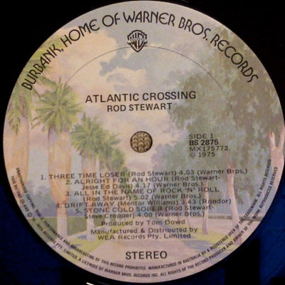 Rod Stewart : Atlantic Crossing (LP, Album, Gat)