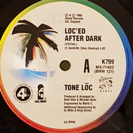 Tone Loc : Wild Thing (7", Single, Com)