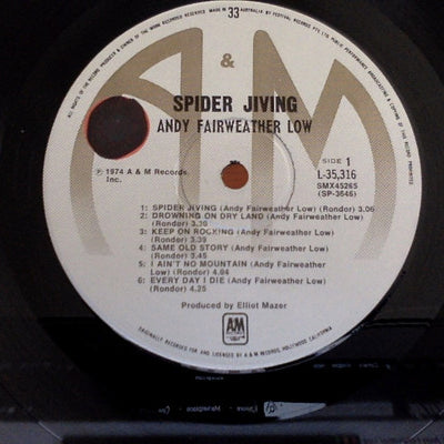 Andy Fairweather-Low : Spider Jiving (LP, Album)