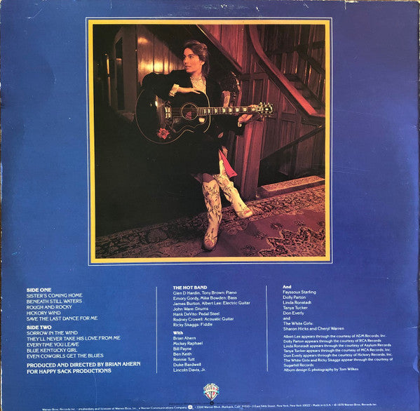 Emmylou Harris : Blue Kentucky Girl (LP, Album)