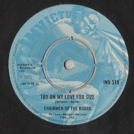 Chairmen Of The Board : Working On A Building Of Love (7", Single, Kno)