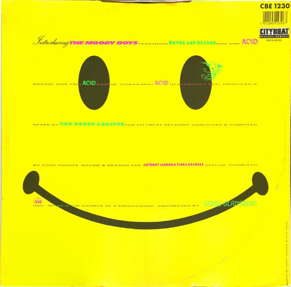 The Moody Boys : Acid Rappin / Acid Heaven (12")