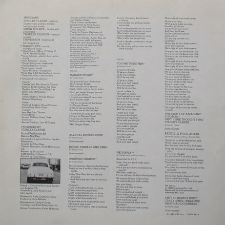 Stanley Clarke : Rocks, Pebbles And Sand (LP, Album)