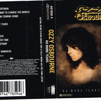 Ozzy Osbourne : No More Tears (Cass, Album)