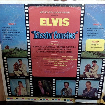 Elvis Presley : Kissin' Cousins (LP, Album, RE)