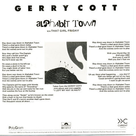 Gerry Cott : Alphabet Town = Ciudad Alfabetica (7", Single)