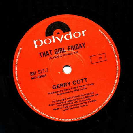 Gerry Cott : Alphabet Town = Ciudad Alfabetica (7", Single)