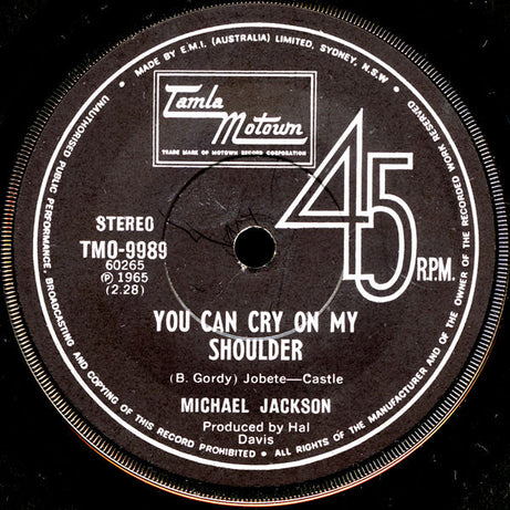 Michael Jackson : Ben (7", Single)