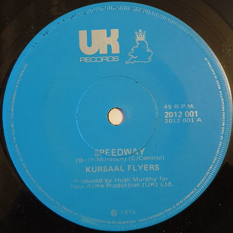 Kursaal Flyers : Speedway (7", Single)