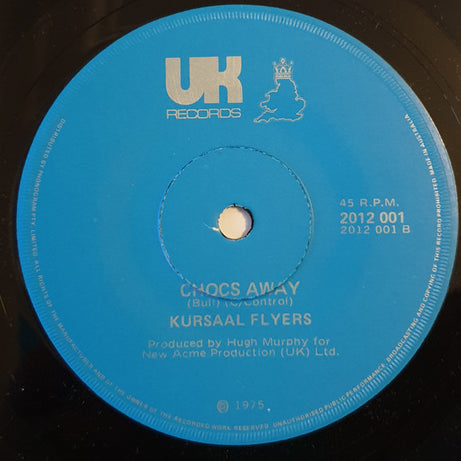 Kursaal Flyers : Speedway (7", Single)