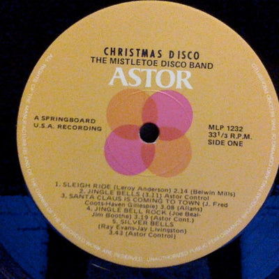 The Mistletoe Disco Band : Christmas Disco (LP, Album)