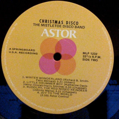 The Mistletoe Disco Band : Christmas Disco (LP, Album)