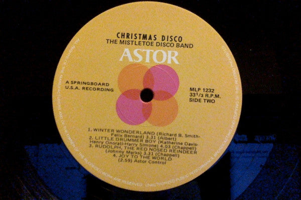 The Mistletoe Disco Band : Christmas Disco (LP, Album)