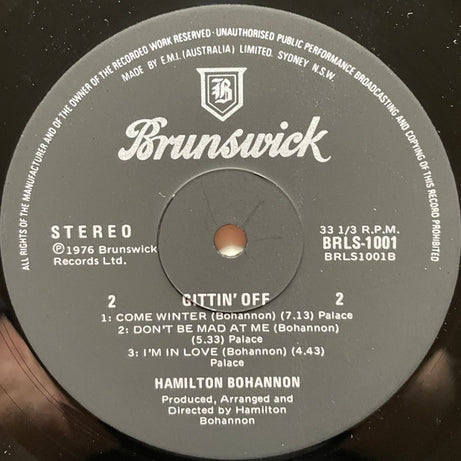 Hamilton Bohannon : Gittin' Off (LP, Album)