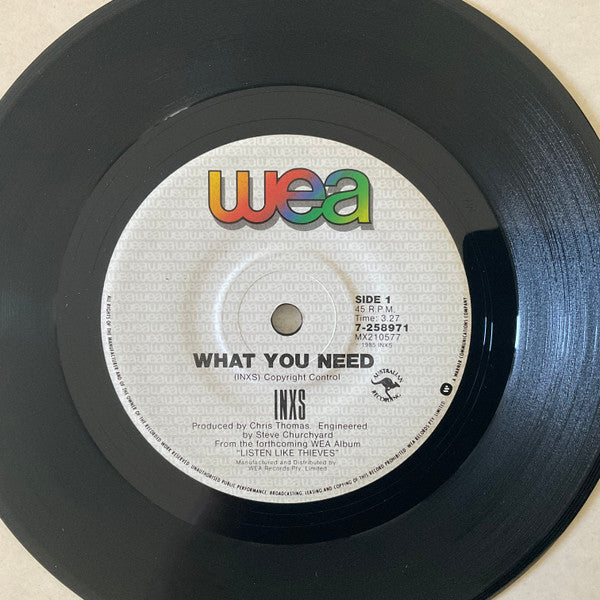 INXS : What You Need (7", Single)