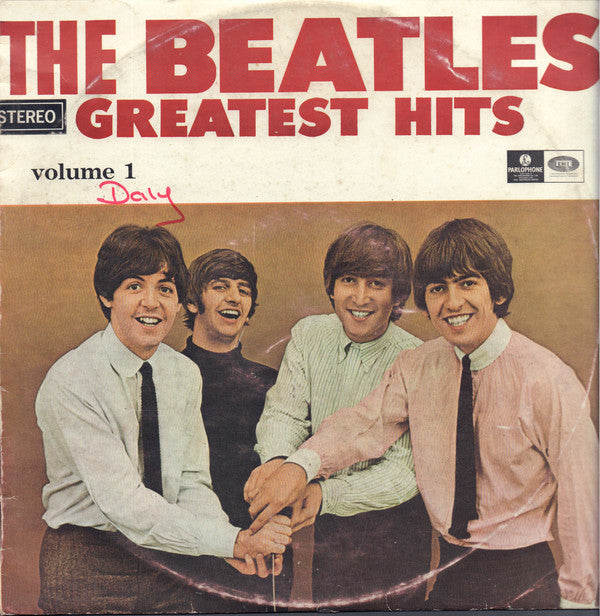 The Beatles : Greatest Hits Volume 1 (LP, Comp, Bla)