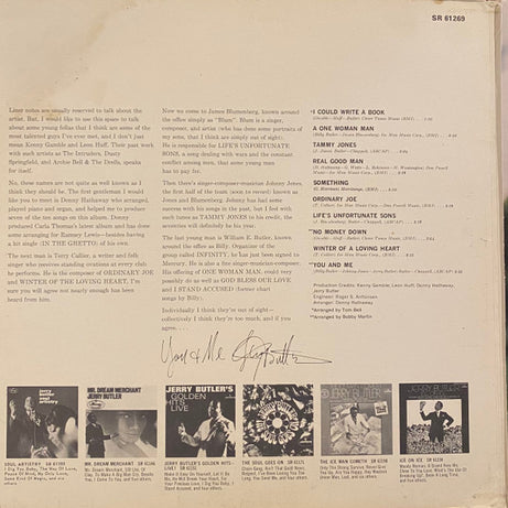 Jerry Butler : You & Me (LP, Album)