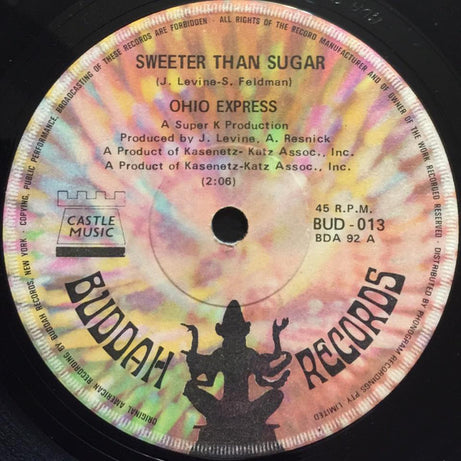 Ohio Express : Sweeter Than Sugar (7", Single)